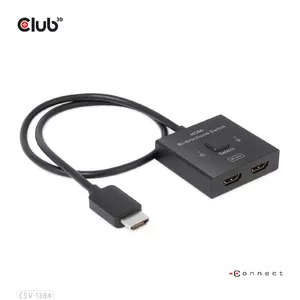 CLUB3D CSV-1384 (KVM) tastatūras/video/peļu pārslēgšanas mehānisms