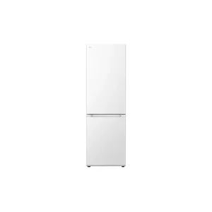 LG Ledusskapis GBV3100DSW Energoefektivitātes klase D Brīvi stāvošs Kombinētais augstums 186 cm Ledusskapja neto tilpums 234 L Saldētavas neto tilpums 110 L Displejs 35 dB Balts