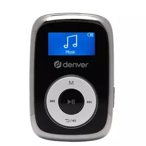 Denver MPS-316 MP3/MP4-плеер MP3 проигрыватель 16 GB Черный, Металлический, Белый