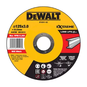 DeWALT DT43911-QZ аксессуар для угловых шлифмашин Ріжучий диск