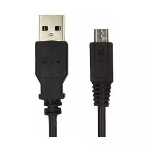 Kabelis Brackton Micro USB Male - USB-A Male 1,8 m melns