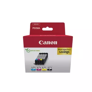 Canon 0386C009 tintes kārtridžs 4 pcs Oriģināls Melns, Tirkīzzils, Fuksīns, Dzeltens