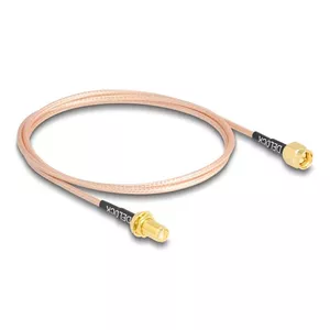 DeLOCK 12011 коаксиальный кабель RG-316/U 0,75 m SMA