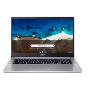 Acer Chromebook CB317-1H-C9U7 Процессор Intel® Celeron® N4500 Хромбук 43,9 cm (17.3") Full HD 4 GB LPDDR4x-SDRAM 128 GB Твердотельный накопитель (SSD) Wi-Fi 6 (802.11ax) ChromeOS Серебристый