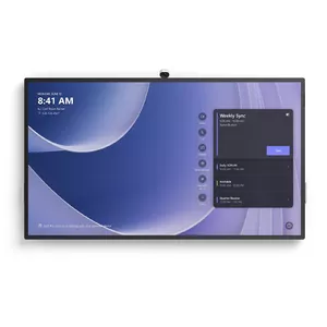 Microsoft Surface Hub 3 85" interactive whiteboard 2,16 m (85") 3840 x 2160 пикселей Сенсорный экран Платиновый