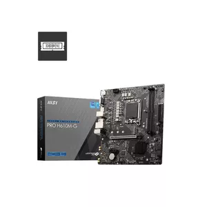 MSI PRO H610M-G материнская плата Intel H610 LGA 1700 Микро ATX