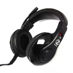 Zalman ZM-HPS200 headphones/headset Wired Head-band Gaming Black