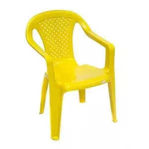 Детский стул 38x38x52 см Камелия желтый
