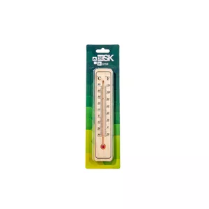 Термометр наружный и внутренний, деревянный 20 см