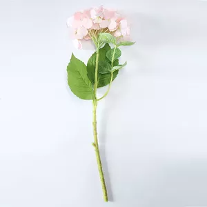 Гортензия искусственная 54 см, нежно-розовая
