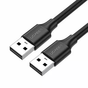 USB AM - AM kabelis 1,5 m melns US102 UGREEN