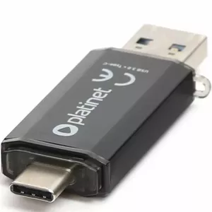 Platinet C-Depo zibatmiņas disks USB 3.0 + C tipa 128 GB 
