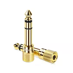 6.35mm Male To 3.5mm Female Adapter