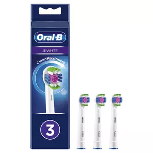 Oral-B 3D White 80338474 головка для зубных щеток 3 шт Белый