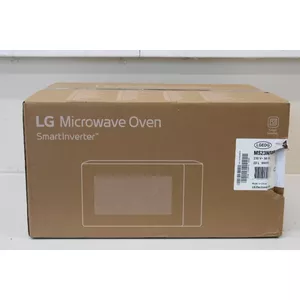 РАСПРОДАЖА. Микроволновая печь LG MS23NECBW свободностоящая 23 л 1000 Вт белый поврежденная упаковка, вмятина на боковой стороне