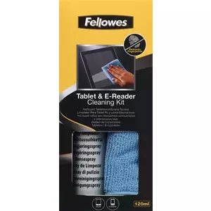 Fellowes 9930501 набор для чистки оборудования Планшет Сухая ткань и жидкость для чистки оборудования 120 ml