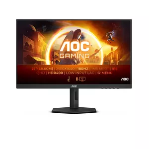 AOC Q27G4X LED display 68,6 cm (27") 2560 x 1440 pikseļi Quad HD LCD Melns, Sarkans