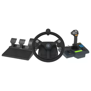Hori HPC-043U игровой контроллер Черный USB Steering wheel + Pedals + Joystick ПК
