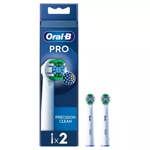 Braun Oral-B Precision Clean Pro, 2 gab., balta - Uzgaļi elektriskajai zobu birstei