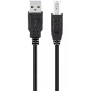 Goobay 68901 USB кабель 3 m USB 2.0 USB A USB B Черный