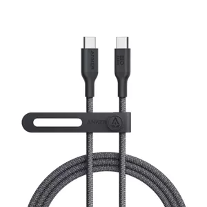 Anker 544 USB kabelis 1,8 m USB C Melns, Pelēks