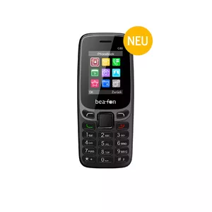 Beafon C80 4,5 cm (1.77") 67 g Черный Телефон начального уровня