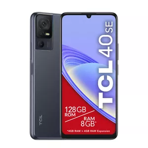TCL 40 SE 17,1 cm (6.75") Divas SIM kartes Android 13 4G USB Veids-C 4 GB 128 GB 5010 mAh Pelēks