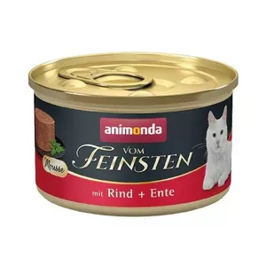 ANIMONDA Vom Feinsten Musa Liellopu gaļa un pīle - mitrā kaķu barība - 85 g