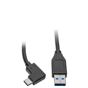 Tripp Lite U428-003-CRA USB kabelis 0,9 m USB 3.2 Gen 1 (3.1 Gen 1) USB C USB A Melns