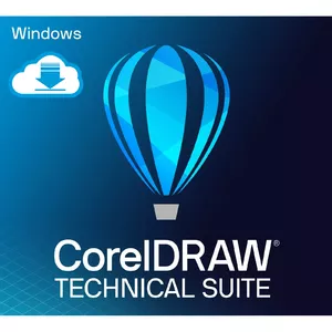 CorelDRAW Technical Suite 2024 Business Perpetual License, 1 year CorelSure Maintenance, volume 1-4 Corel
