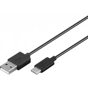 Goobay 45735 USB кабель 1 m USB 2.0 USB A USB C Черный