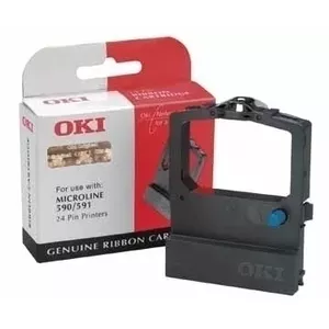 OKI 9002316 лента для принтеров Черный