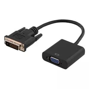 Riff Full HD 1080P DVI-D to VGA adapter / Video cable converter 25pin to 15pin (0.23m)