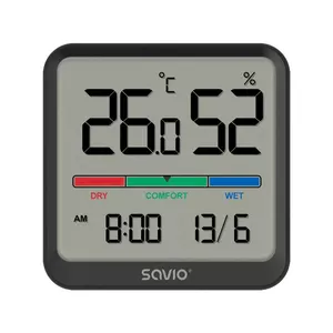 Savio CT-01/B термогигрометр Для помещений Температурный датчик Отдельностоящий