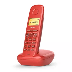 Gigaset A270 DECT телефон Идентификация абонента (Caller ID) Красный