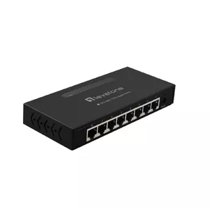 LevelOne GEU-0822 tīkla pārslēgs Nepārvaldīts Gigabit Ethernet (10/100/1000) Melns