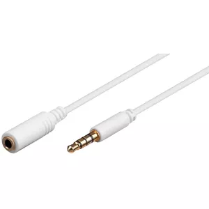 Goobay 62362 аудио кабель 2 m 3,5 мм Белый