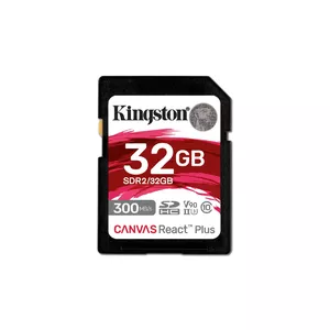 Kingston Technology Canvas React Plus 32 GB SD UHS-II Класс 10
