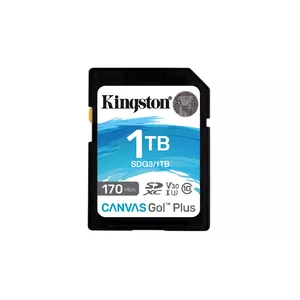 Kingston Technology Canvas Go! Plus 1 TB SD UHS-I Класс 10