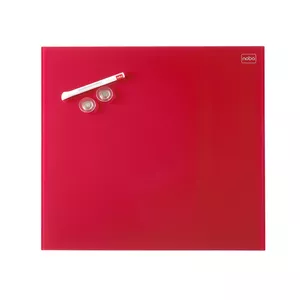 Nobo Diamond магнитная доска Стекло 450 x 450 mm Красный