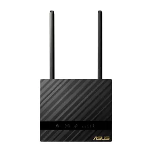 ASUS 4G-N16 беспроводной маршрутизатор Гигабитный Ethernet Однодиапазонный (2,4Ггц) Черный