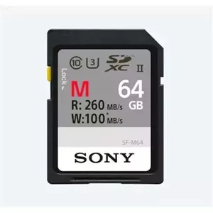 Sony | SF-M64 | 64 ГБ | MicroSDXC | Флэш-память класса 10