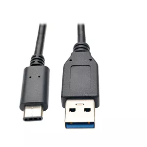Tripp Lite U428-003 USB кабель 0,91 m USB 3.2 Gen 2 (3.1 Gen 2) USB C USB A Черный