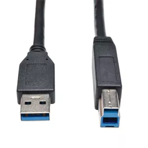 Tripp Lite U322-015-BK USB кабель 4,57 m USB 3.2 Gen 1 (3.1 Gen 1) USB B USB A Черный
