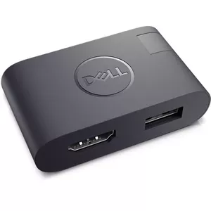 DELL DA20 USB Type-C HDMI + USB Черный