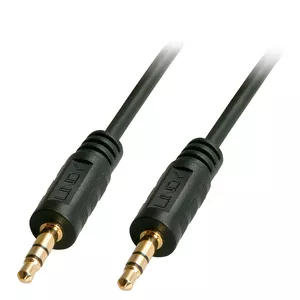 Lindy 35641 audio kabelis 1 m 3.5mm Melns