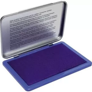 Штемпельная подушка для рук Imprint 9072M 143662 11x7см №2 синяя (143662)