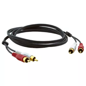 Kramer Electronics C-2RAM/2RAM-3 аудио кабель 0,9 m 2 x RCA Черный