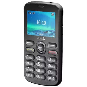 Doro 1880 113,7 g Черный Телефон начального уровня