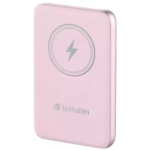 Verbatim Charge 'n' Go Литий-полимерная (LiPo) 10000 mAh Беспроводная зарядка Розовый